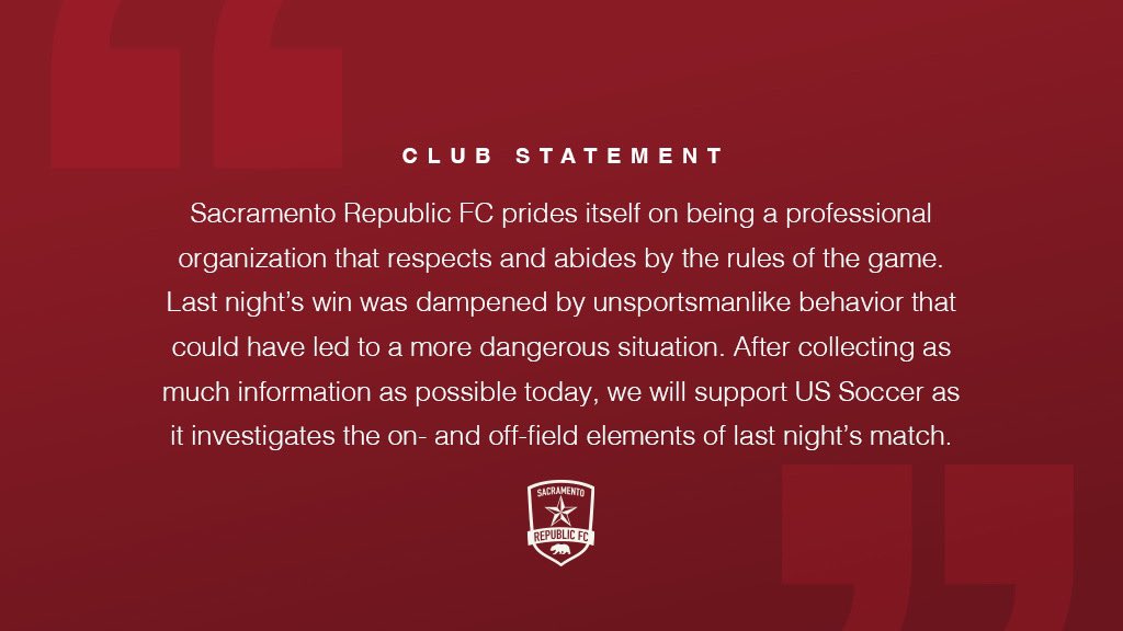 Sacramento Republic FC tweet media