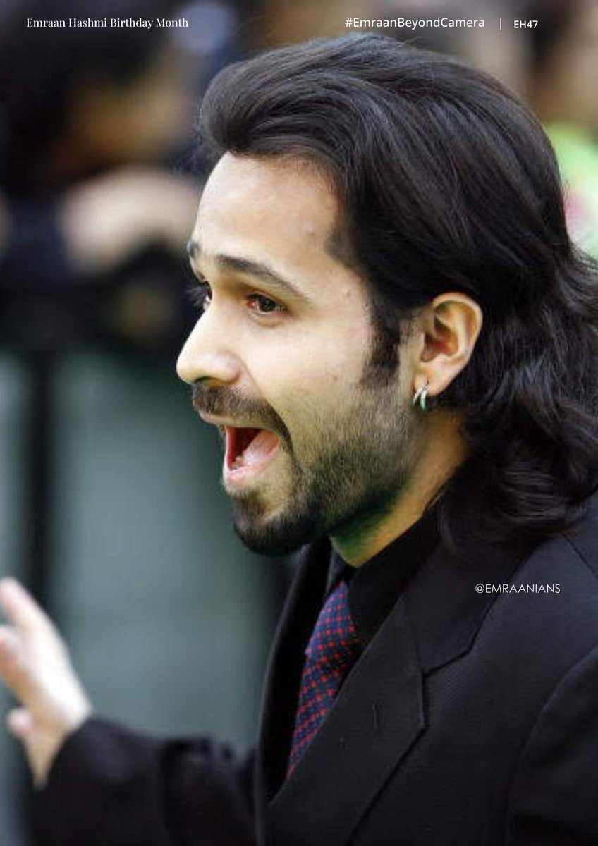 Emraanians's tweet photo. Beyond the camera, @emraanhashmi as we donโt always see him. ๐
#EmraanBeyondCamera
#EmraanHashmi #EH47
Emraan Hashmi Birthday Month https://t.co/wqQhqiixKy