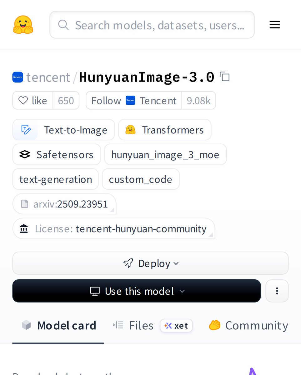 Hugging Models tweet media