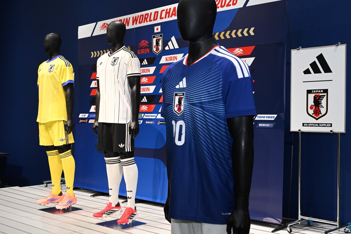 日本代表🇯🇵 新アウェイユニフォームがお披露目✨ コンセプトは