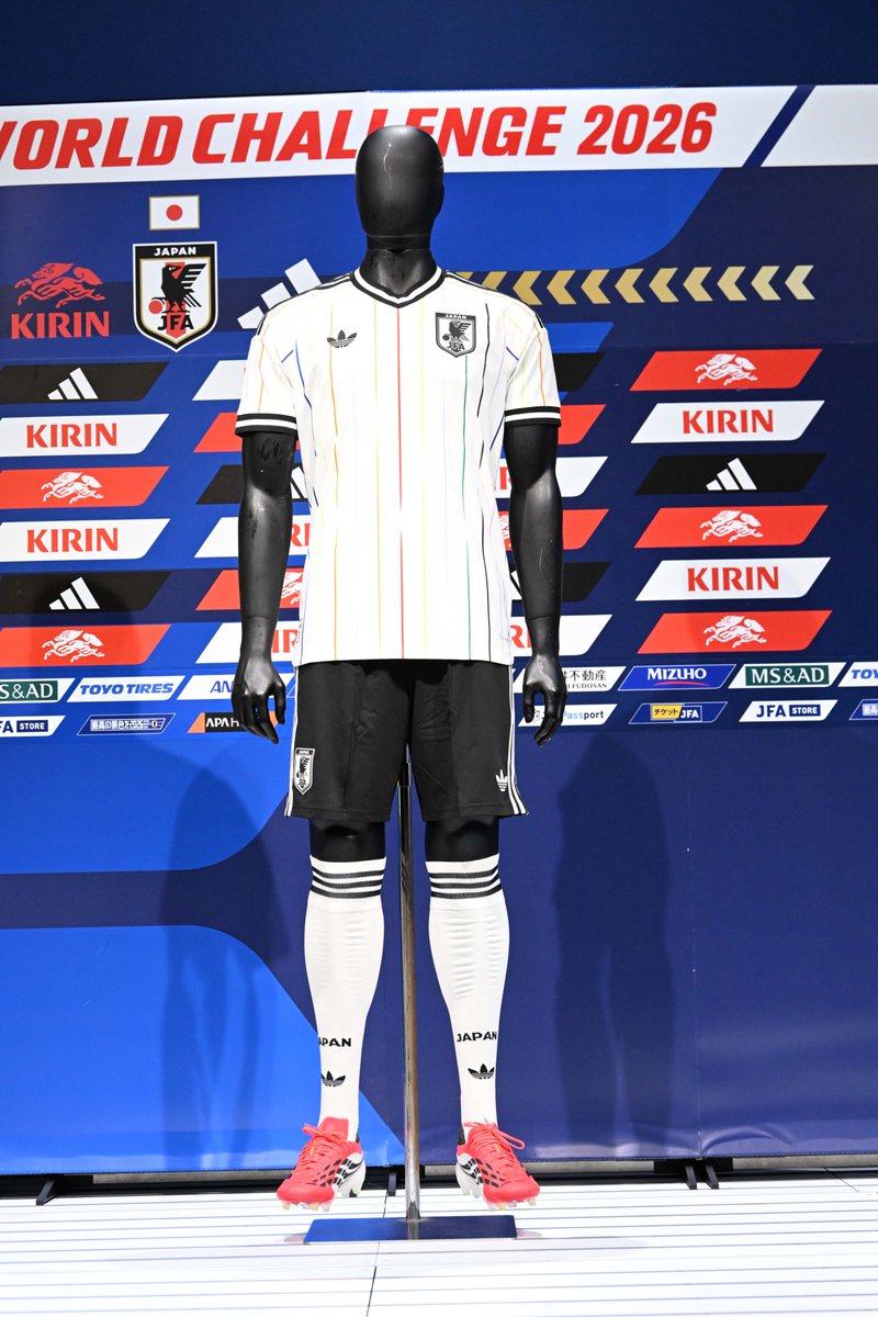 日本代表🇯🇵 新アウェイユニフォームがお披露目✨ コンセプトは