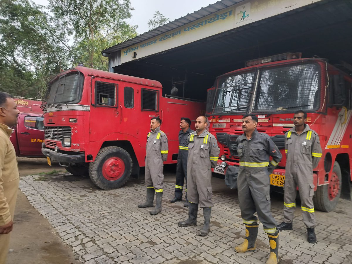 BAREILLY FIRE AND EMERGENCY SERVICES tweet media