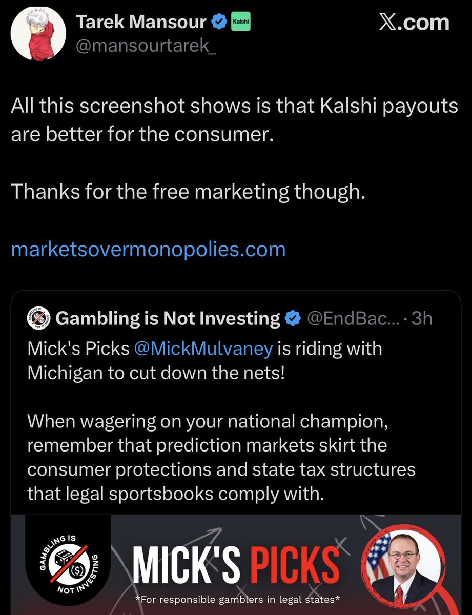 Gambling is Not Investing tweet media