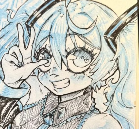 Hatsune Miku 🥬
To go with the teto!