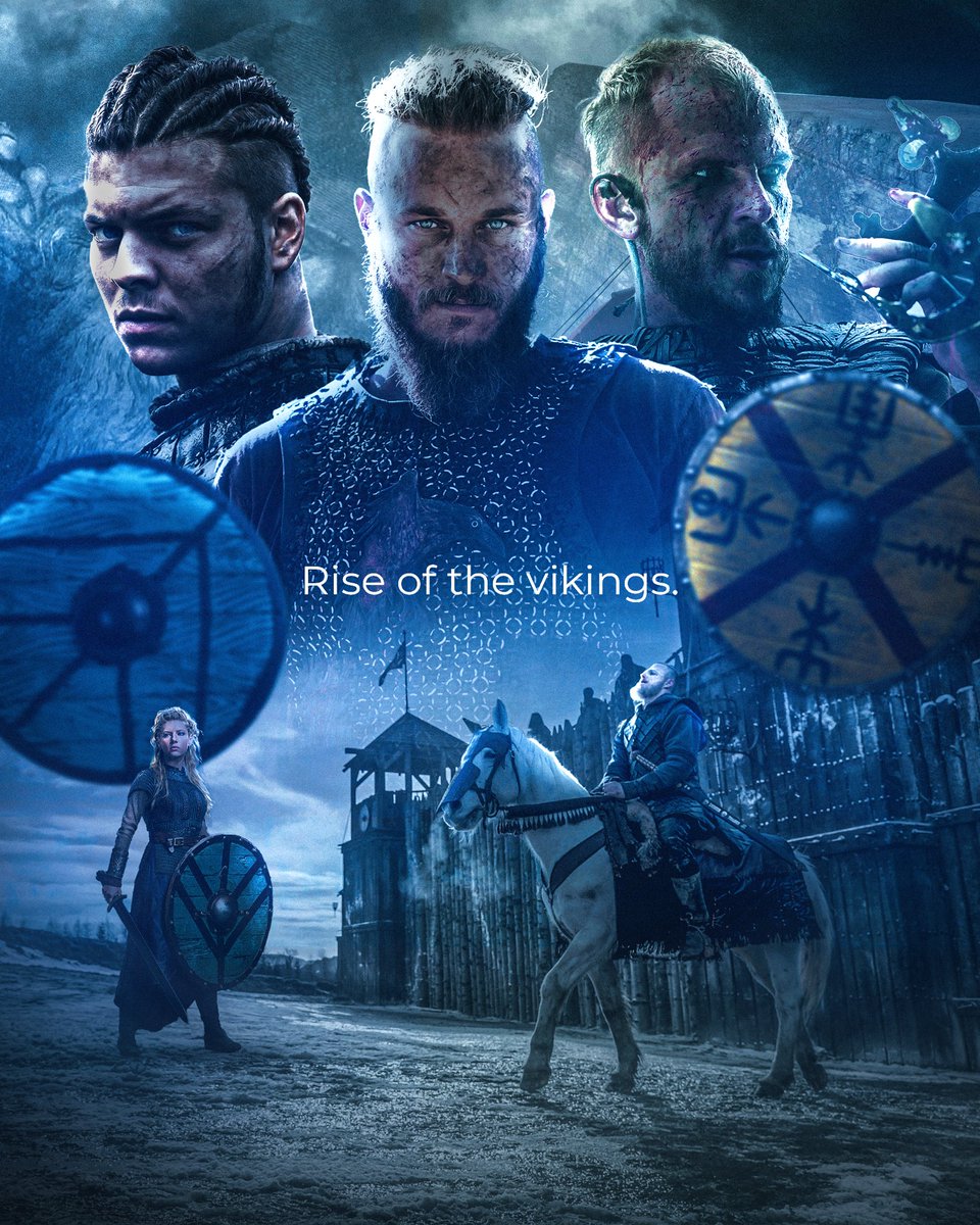 graphicsbyvuk's tweet photo. Rise of the vikings. 🛡️ https://t.co/gwN9WhvXrN