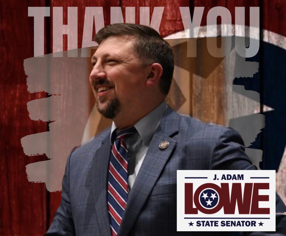 Dr. J. Adam Lowe, TN State Senator tweet media