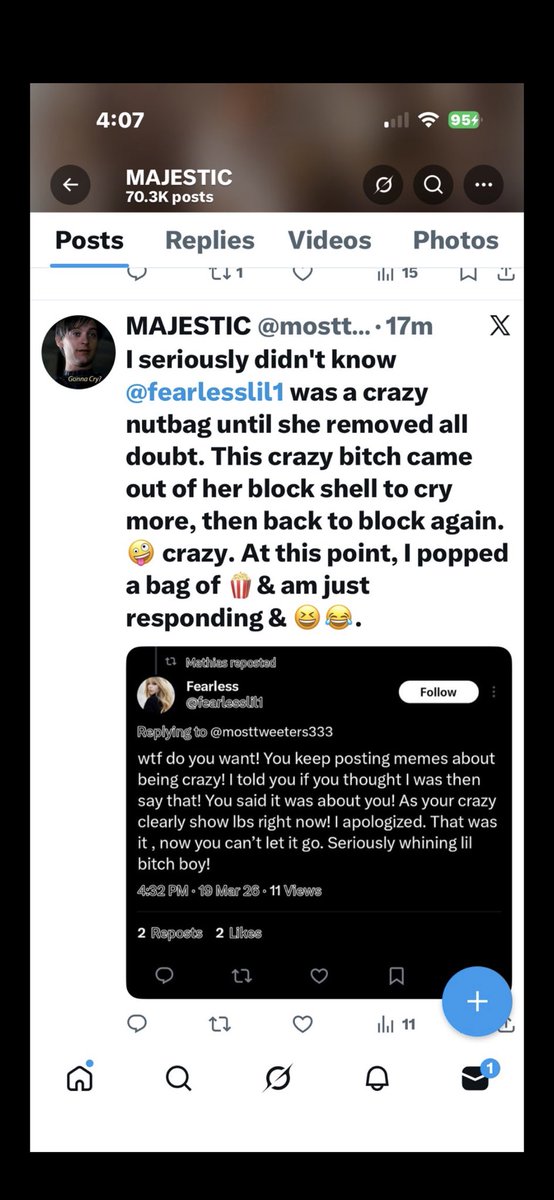 Fearless tweet media