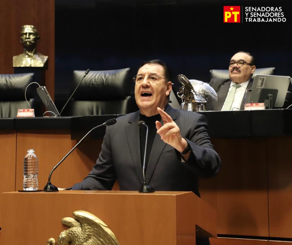 Partido del Trabajo en el Senado tweet media