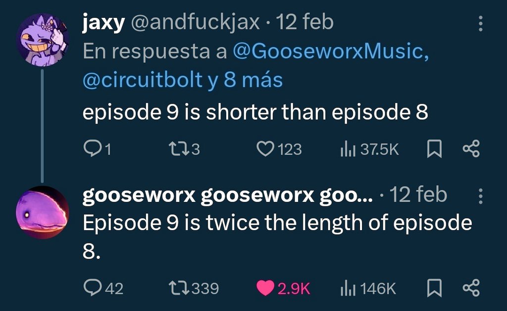 Manueh555's tweet photo. @StudioHyper1424 @CartoonsOTMoon Si, Gooseworx (la creadora) lo dijo en una respuesta https://t.co/HuV1n9iHsA