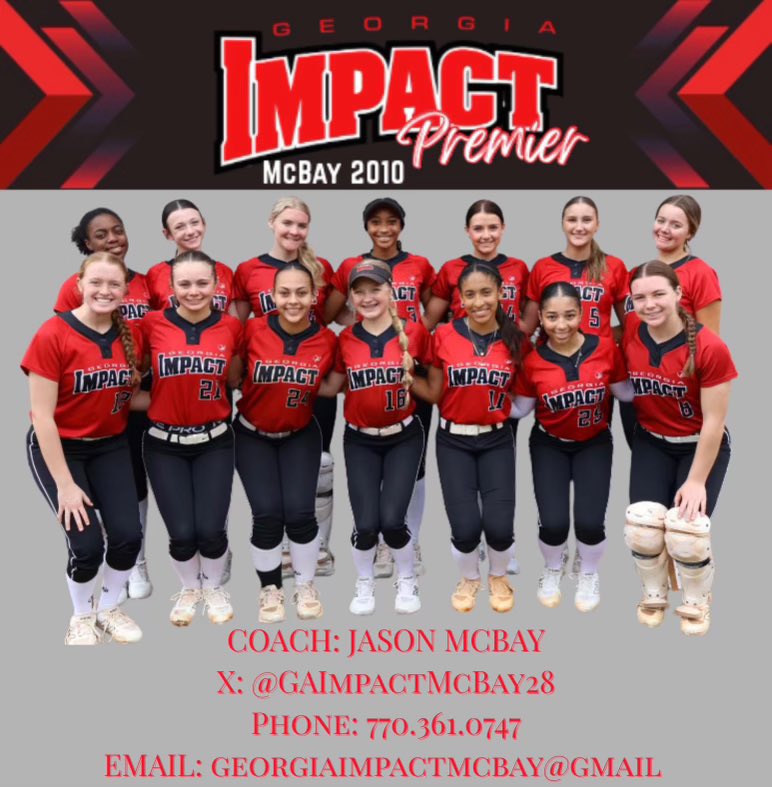 Riverevans78's tweet photo. Excited to pick up with Georgia Impact Premier McBay this weekend at the PGF March Madness Tournament in Dalton, GA! Grateful for the opportunity and ready to compete and leave it all on the field. 💪🥎@BSherSB @ExtraInningSB @IHartFastpitch @LegacyLegendsS1 @T_Batts3 https://t.co/XS6s6dwBuM