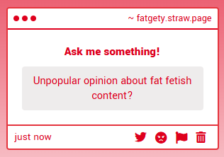 Fatgety (COMMS OPEN) tweet media