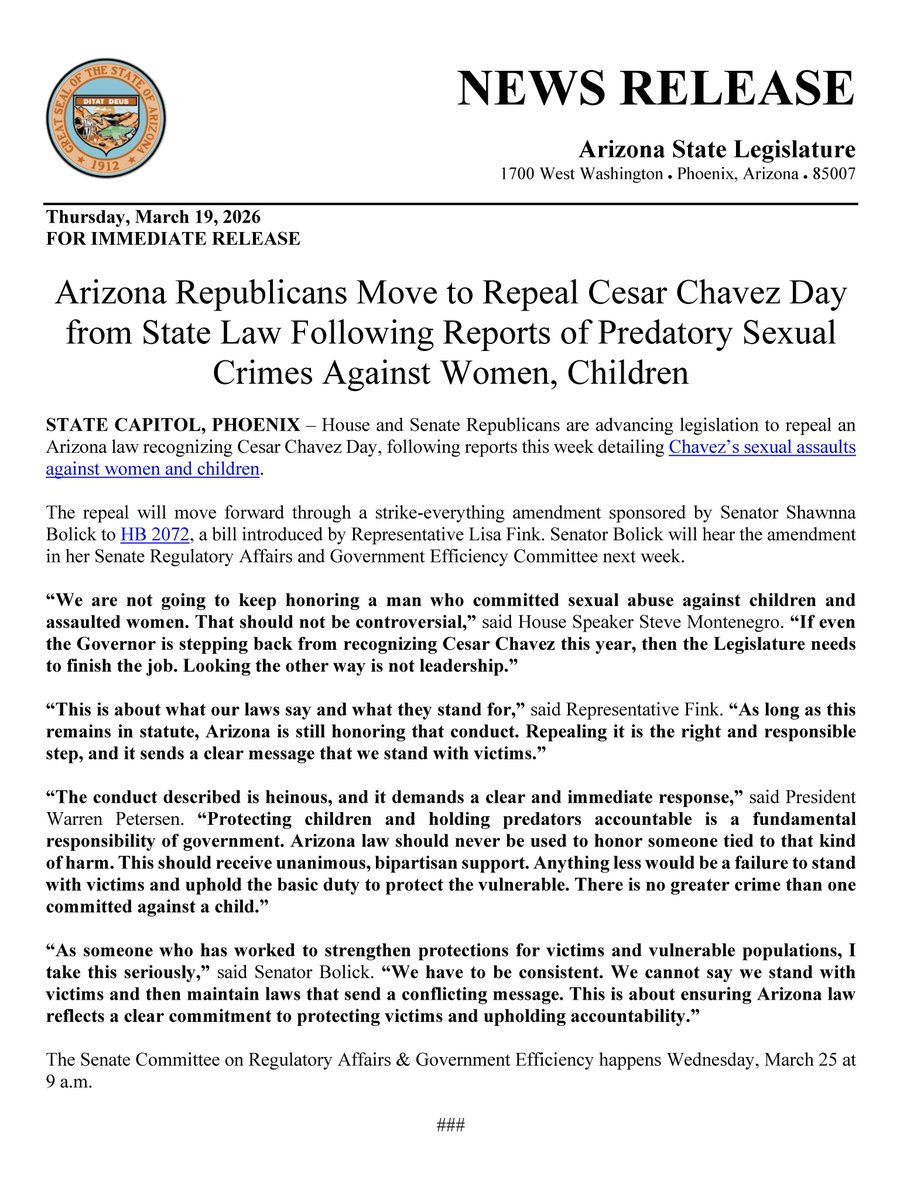 Arizona House Republicans tweet media