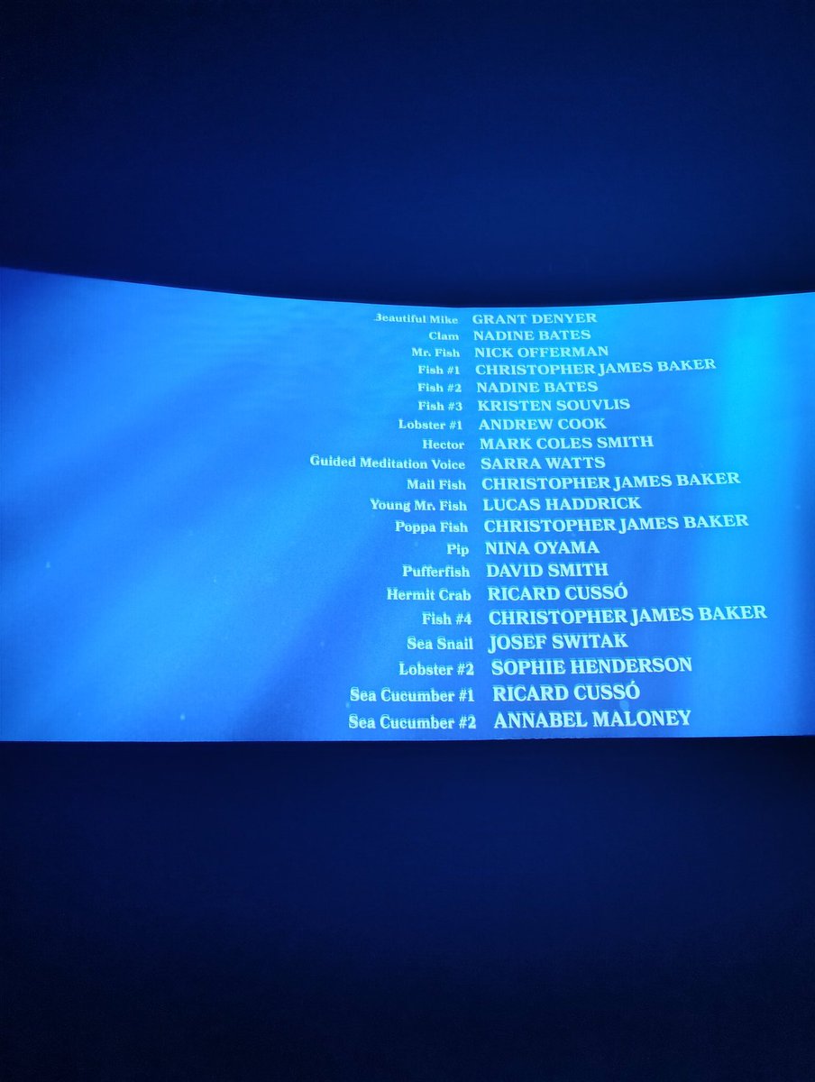 ThePolishArtist's tweet photo. The Pout-Pout Fish movie thoughts:
SO. FIN. ๐ฌ๐ ๐
The story is kept simple... Gentle in aesthetics, yet very playful and energetic (two groups looking to rebuild their homes via a wish from a magical betta named Shimmer) but throws you the entire oceanic ecosystem including as many vibrant species of fish characters in various environments (incl. a cool bioluminescent scene), obviously, it's amazingly accurate of just how many sea creatures look to be their real-life counterparts but also tries to have as much fun with their surroundings, many all take part in everyday tasks and occupations.
The Cuttlefish and Pink Dolphins were my favorites to watch (yes, the girl dolphin trio do have names). But it also doesn't take itself at all seriously much besides the emotional aspects and that's all I came into the movie, me being a Pout myself, this was the movie I needed to see for so long.
Everyone struggling in their darkest of days could use a frilly leafy sea dragon in their life, and I only wish I could squeeze Pip with love she's that stinking adorable. ...When her dorsal fins does that bell charm ringing (she really makes that sound A LOT)
See the film if you need a weight off your heart.
#Pip #Benji #MrFish #kelpforest #ThePoutPoutFishMovie ๐ชธ ๐ฅฌ๐๐