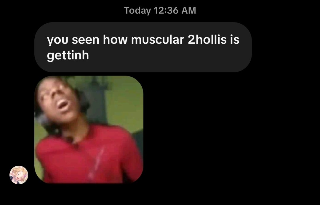 First ever message my egf sends after a month😢 fuck 2hollis🖕