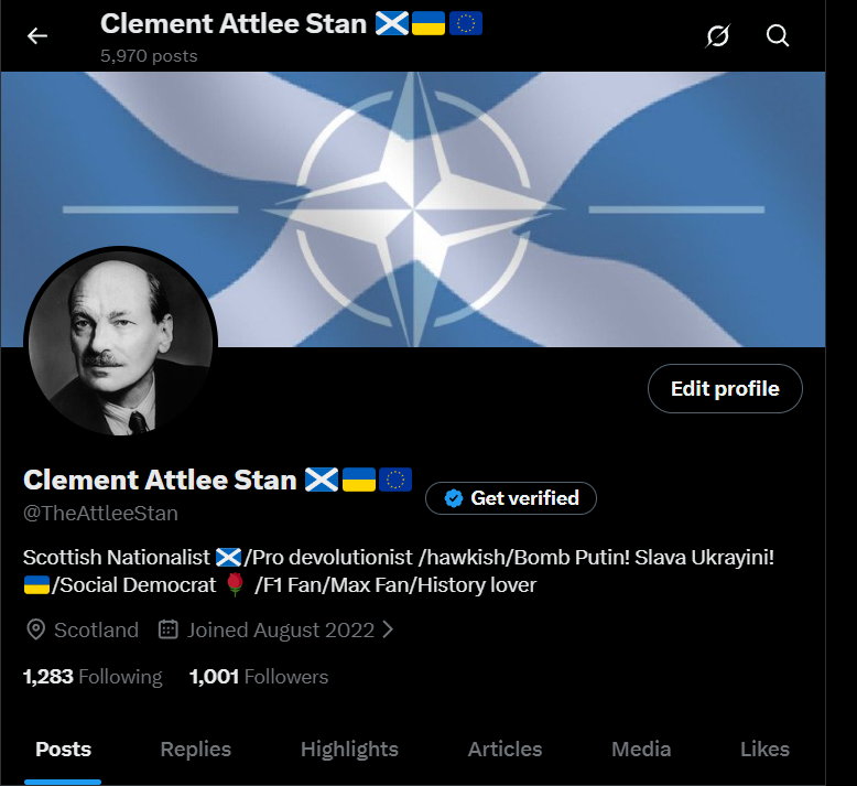 Clement Attlee Stan 🏴󠁧󠁢󠁳󠁣󠁴󠁿🇺🇦🇪🇺 tweet media