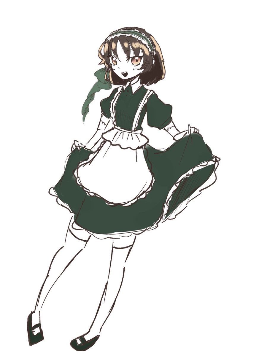 これでミニスカメイドじゃないことだってある。 #Level5_fujimiya
