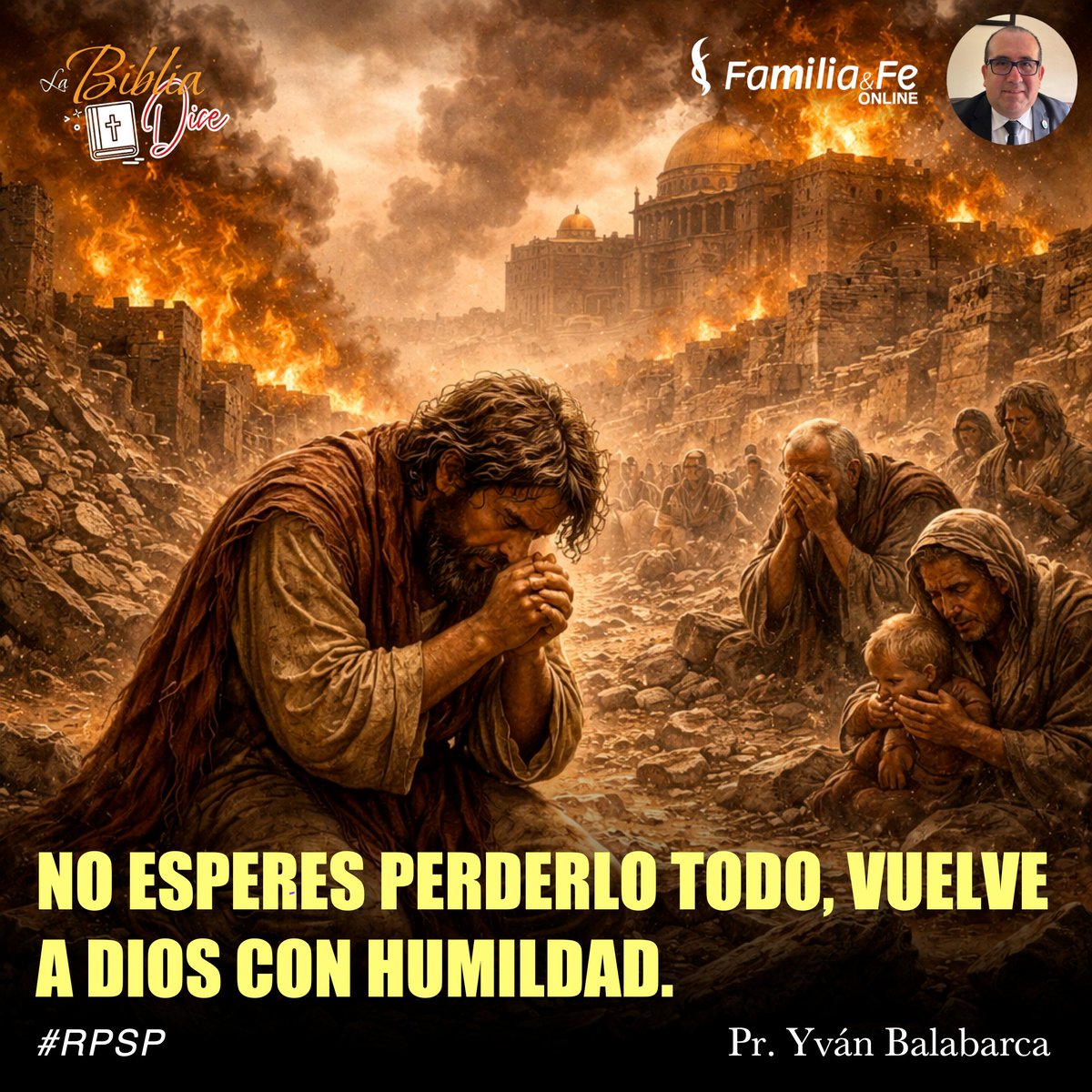 #rpsp #2Reyes25 I📖
✅El pecado persistente trae ruina; no ignores las advertencias de Dios.
✅Aun en medio del juicio, Dios deja esperanza para el que se humilla.
✅No esperes perderlo todo; vuelve a Dios hoy con sinceridad.

¡Retuitea y da Like!
