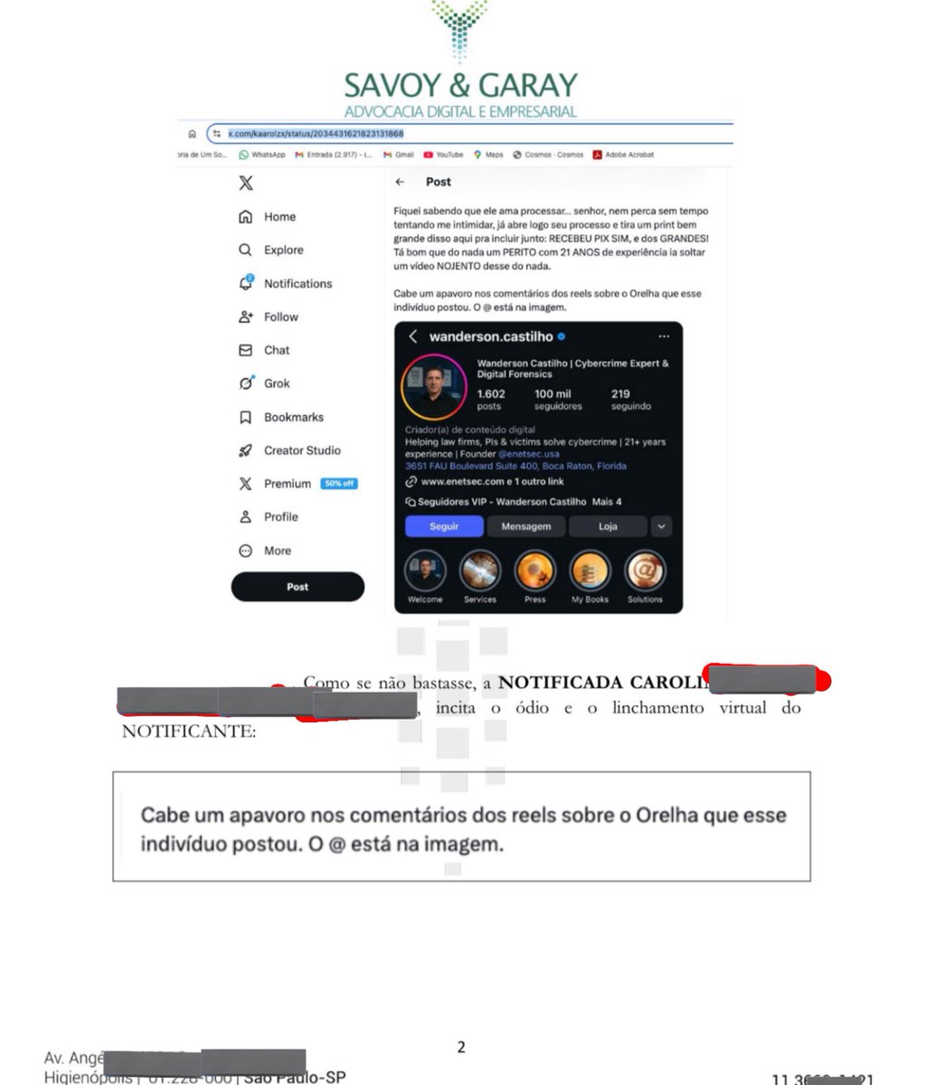 VOCÊS SÃO O CÃO 

O perito não aguentou o rajadão depois de postar aqueles vídeos nojentos. Ele citando o APAVORO na extrajudicial, tô encantada! Pra quem não sabe, meus seguidores tem o compromisso de APAVORAR tudo e todos que estiverem MALTRATANDO ANIMAIS ou defendendo. Lindo!