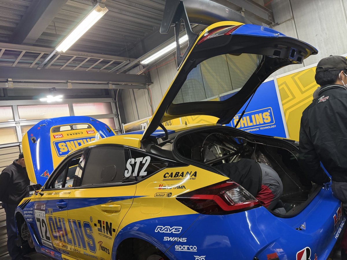 TiRacingtir's tweet photo. 【スーパー耐久 Rd.1 Day.2】①

WET⁉️

まさかのウェット気配。
まずは状況確認しながら、
タイヤも含めてしっかり準備していきます。

#スーパー耐久
#S耐
#ST2
#FL5
#TiRACING https://t.co/wgIFPaPWwR