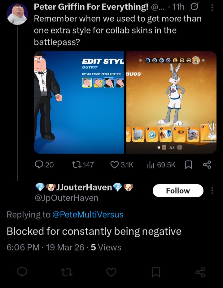 Peter Griffin For Everything! tweet media