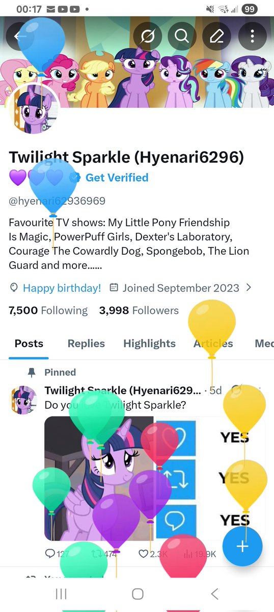 Twilight Sparkle (Hyenari6296) 💜💜💜 tweet media