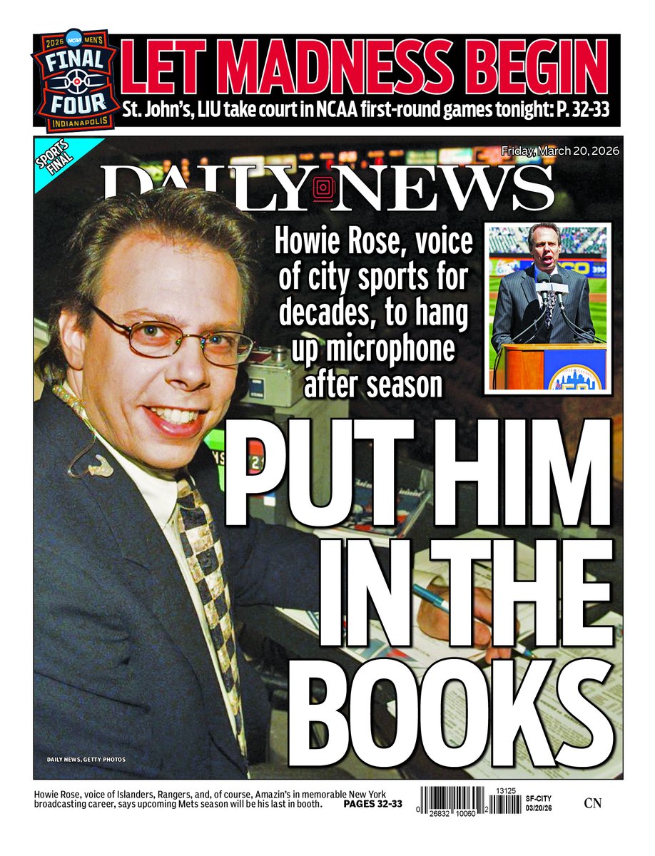 Back Page Guy NYDN tweet media