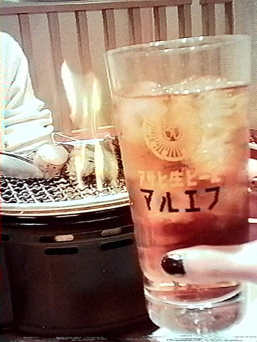 東京のライブの写真 お肉をご馳走させて貰った #HEISEI_VHS
