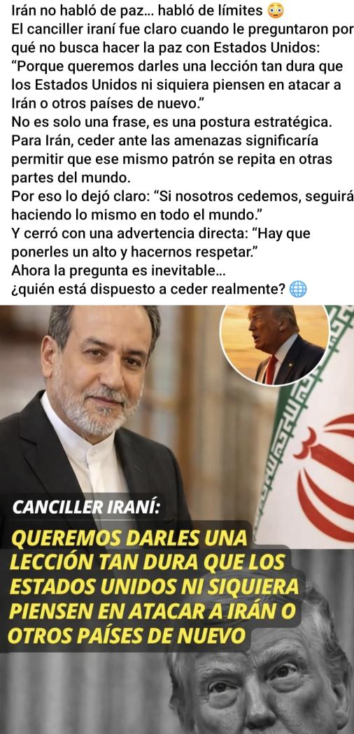 IRAN no solamente da un ejemplo de valentía y dignidad, está dando la cara por todos los paises del mundo oprimidos por el imperialismo yanqui !!!
Viva IRAN !!!
#IranVencera 
#IStandWithIRAN
