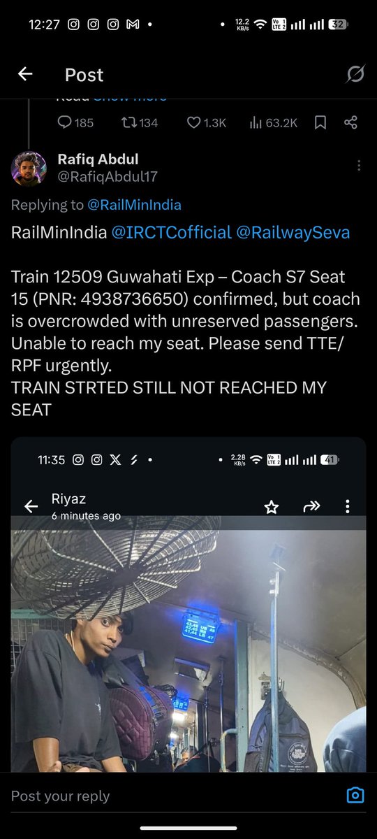 RafiqAbdul17's tweet photo. @GMSRailway Status https://t.co/IGa1Yhl1iN