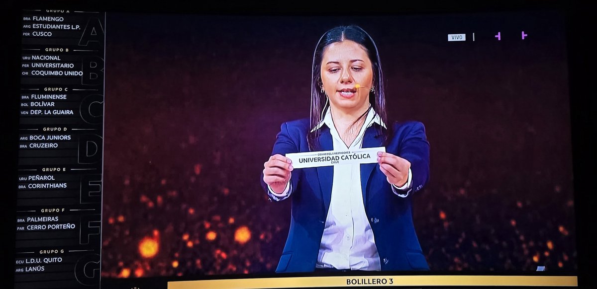 Que lindo va a estar el Claro Arena!!!
#ConmebolLibertadores #LosCruzados #GrupoD