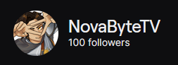 NovaByteTV's tweet photo. Just wanted to give appreciate to everyone! I have finally reached 100 followers! Thanks for all of your support!!!🧡☀️ https://t.co/5NhZu2SXyT