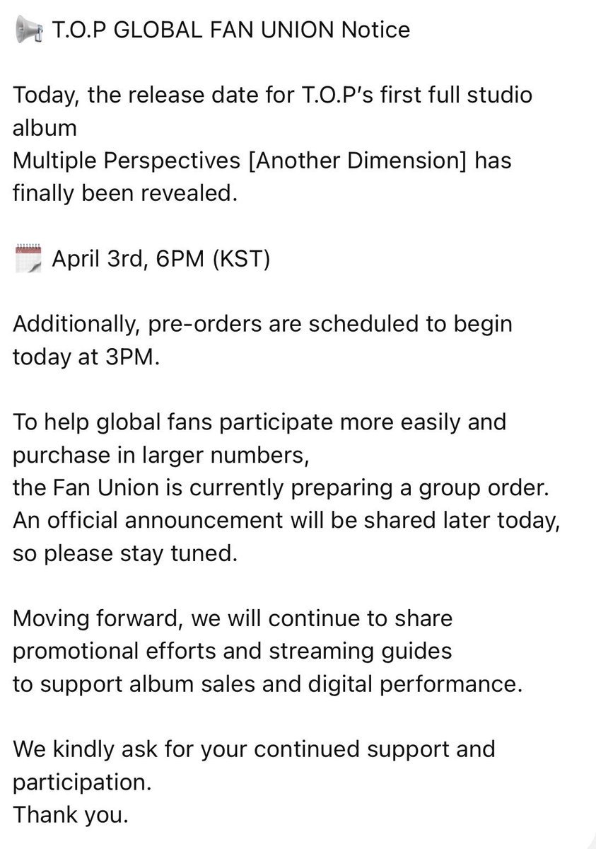 T.O.P 최승현 팬연합 tweet media