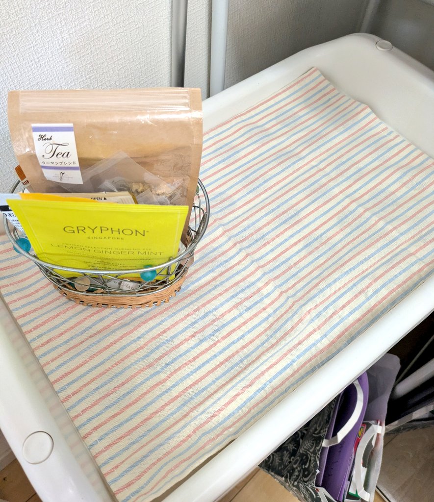 クロス縫えたー！
ぴったり可愛い🎵