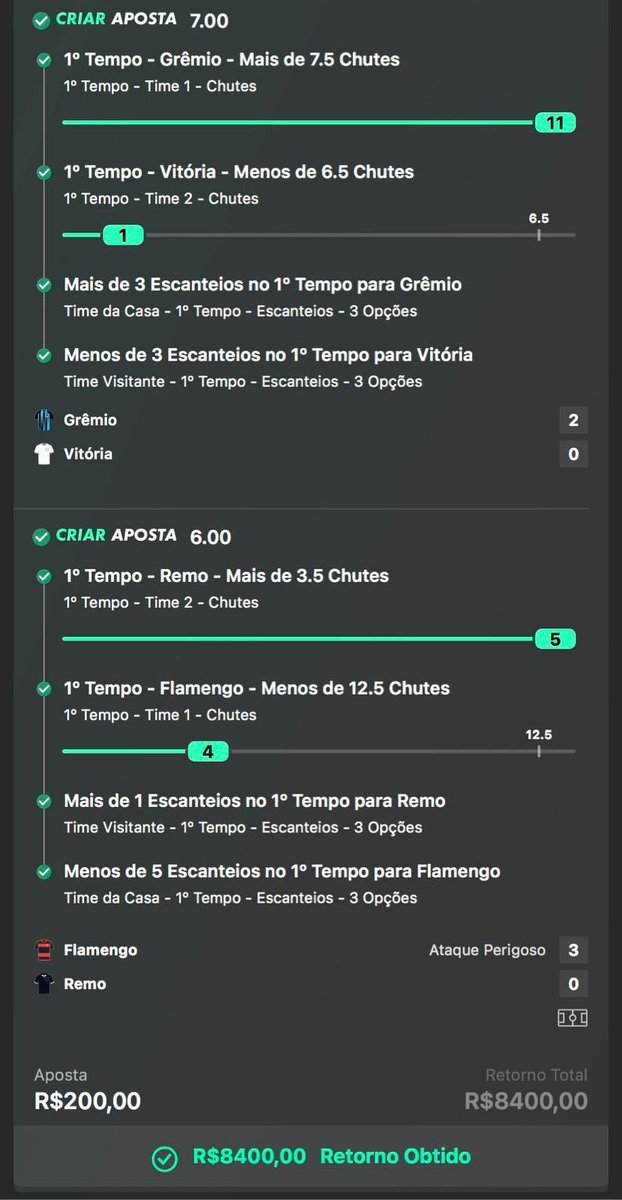 ODDS ALTAS 🐆 tweet media