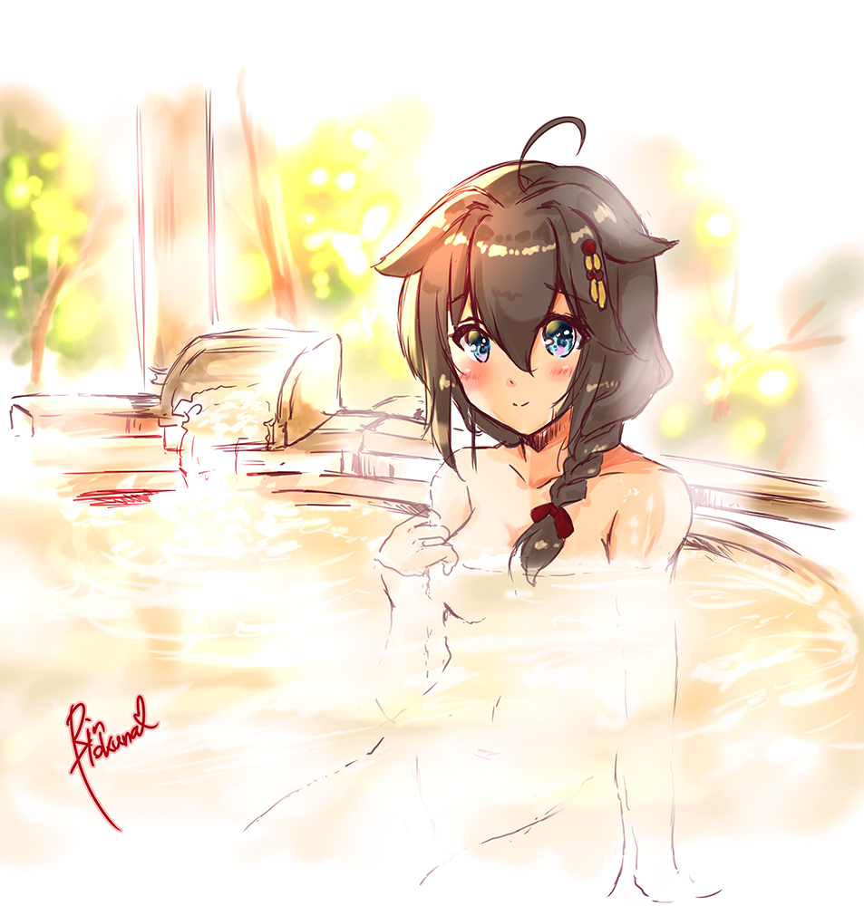 寒いから時雨ちゃんと温泉に入りたい

#艦これ #時雨 