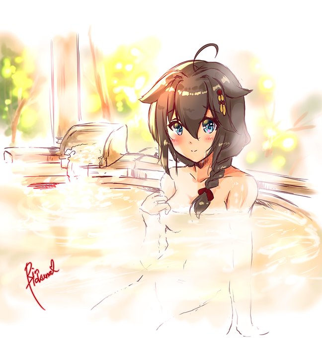 寒いから時雨ちゃんと温泉に入りたい

#艦これ #時雨 