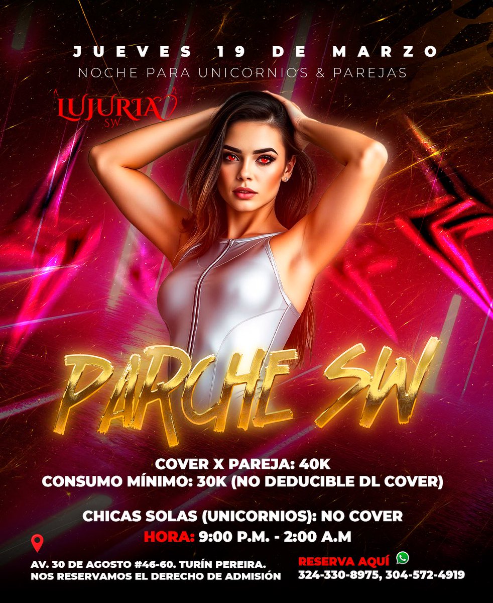 Lujuria Swinger Pereira tweet media