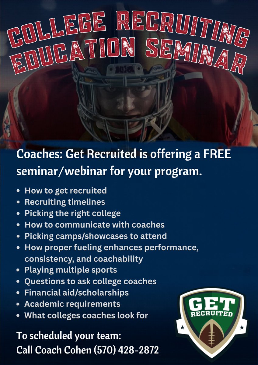 Get Recruited tweet media