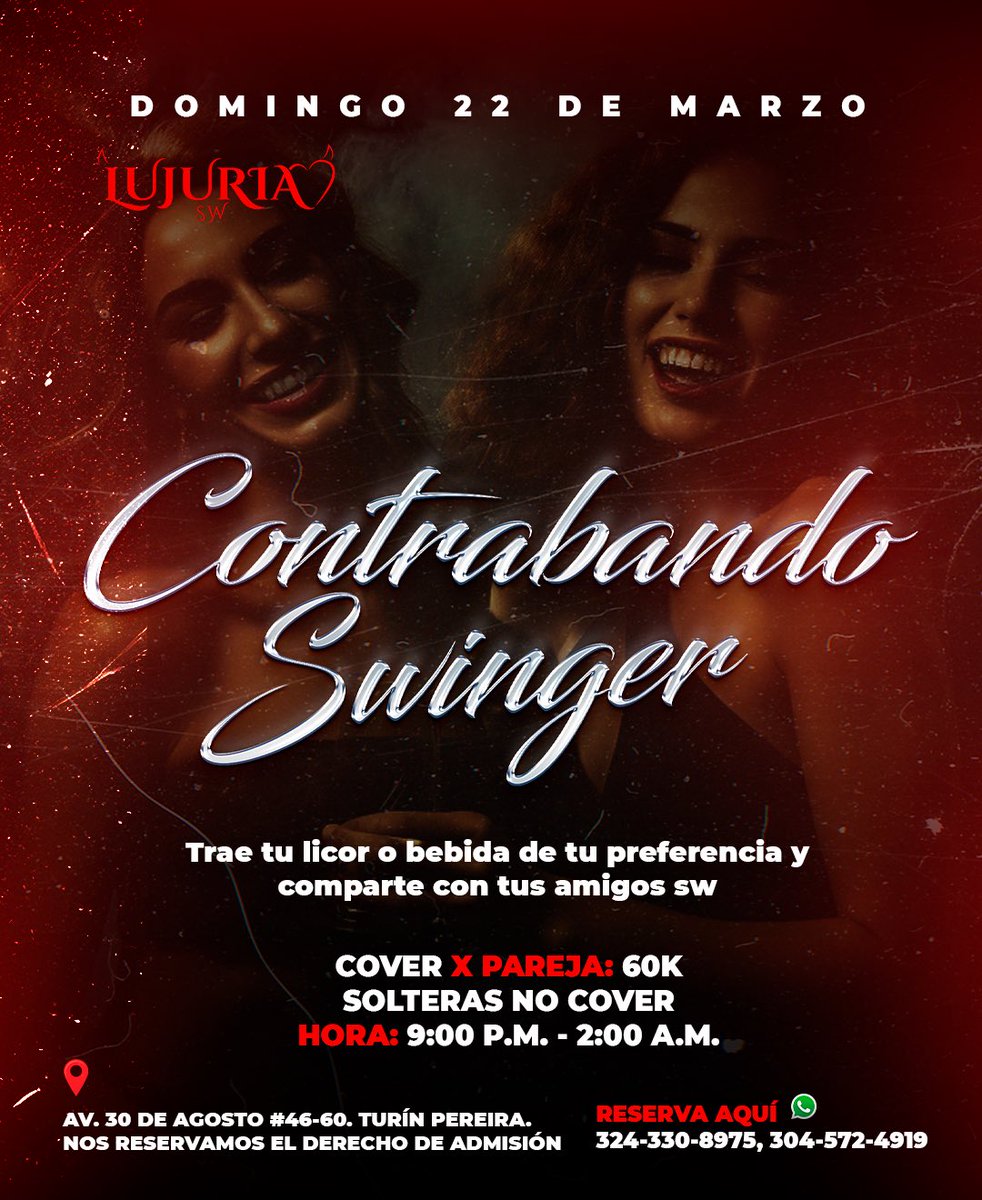 Lujuria Swinger Pereira tweet media