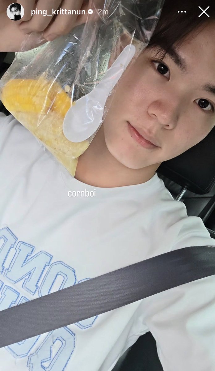 G’Morning PingPing

Cornboi เด็กเล็กบริโภคข้าวโพดต้มเป็นอาหารเช้า 

ไม่ว่าวันนี้ตาแป๋วเม็ดลำไยจะทำอะไร ก็ขอให้เป็นวันดีๆ 

Source: PingPing’s IG story

#PingKrittanun #ปิงกฤตนัน
#TaLingPing #TalkAboutPING