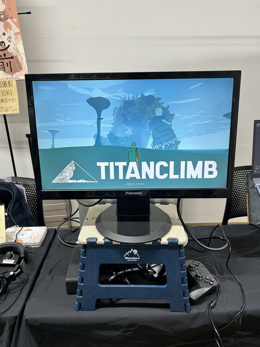 SandVehicle's tweet photo. 本日より開催の「TOKYO INDIE GAMES SUMMIT 2026」への設営が完了しました！
ブース②-4です。
新しいデモをご用意してお待ちしております。
#TIGS2026 #IndieGame https://t.co/1ojVVtQKMx
