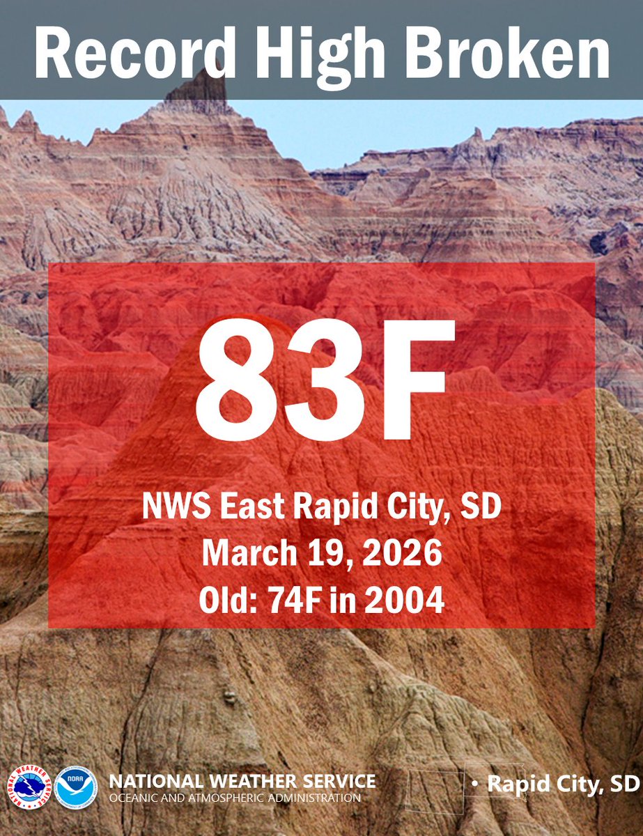 NWS Rapid City tweet media