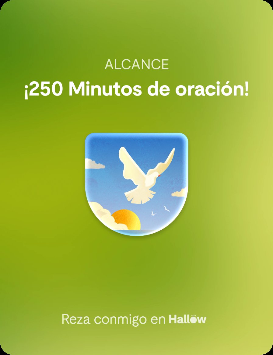 Para los que quieran una oración guiada y en paz 🛐 🙏🏼✝️🕊️. Feliz día de San José 

hallow.app.link/mVJ2MINKC1b