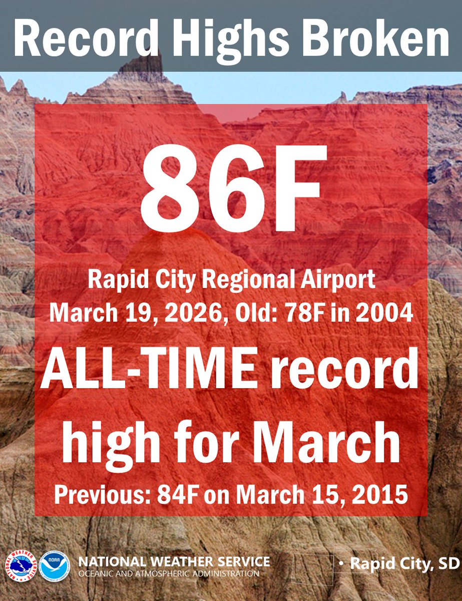 NWS Rapid City tweet media