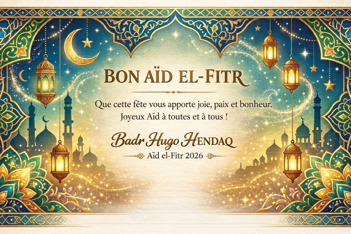 Badr Hugo Hendaq tweet media