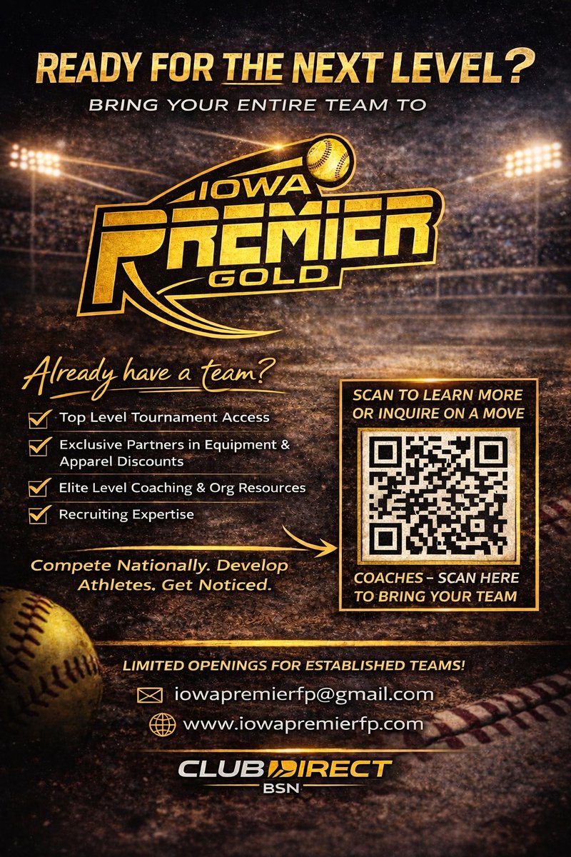 Iowa Premier Fastpitch tweet media