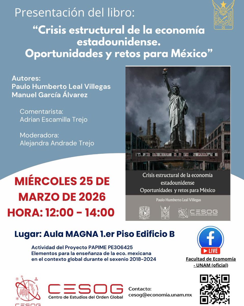 SUAyED Economía UNAM tweet media