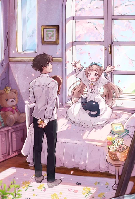春分の日なのでお花のイラスト色々と 桜のイラスト思ったより描いてなかったのでまた描きたい