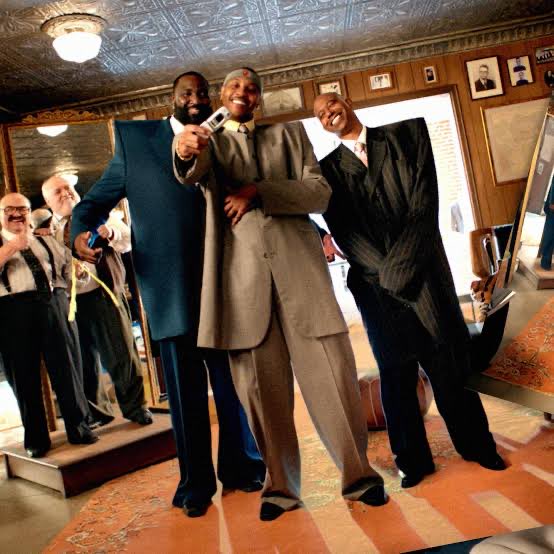 jimmer5mac's tweet photo. Chuck’s post-ozemp suit tonight @SHAQ @TheJetOnTNT @TurnerSportsEJ https://t.co/D1TRNS7Yxp