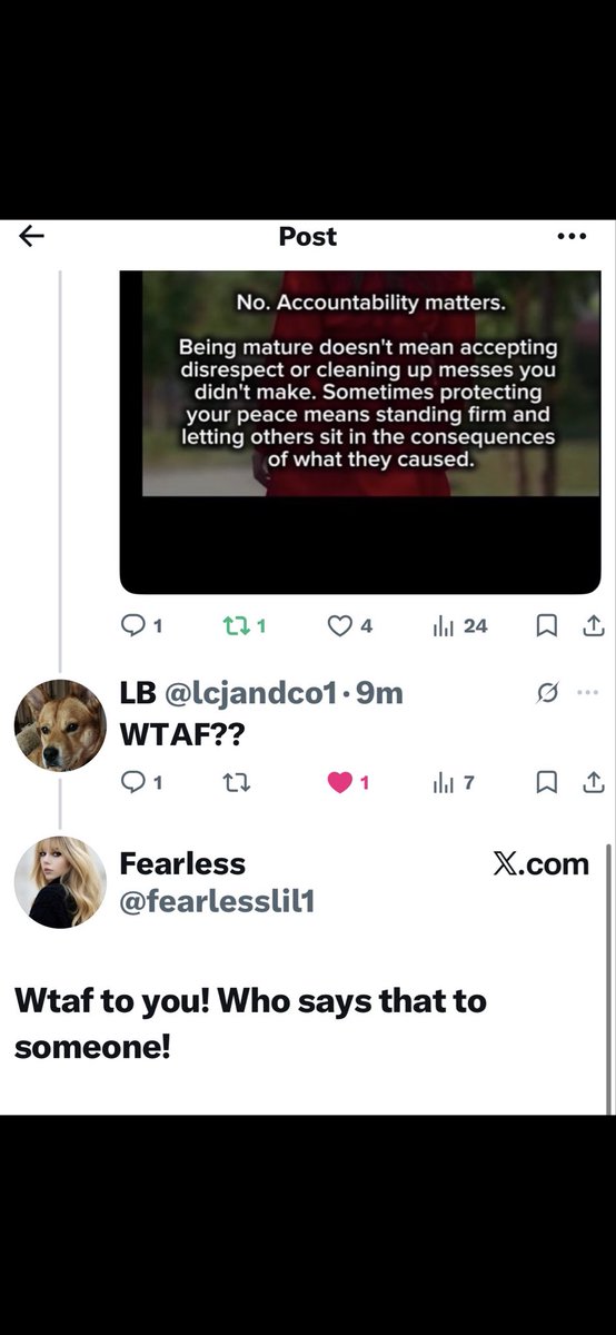 Fearless tweet media